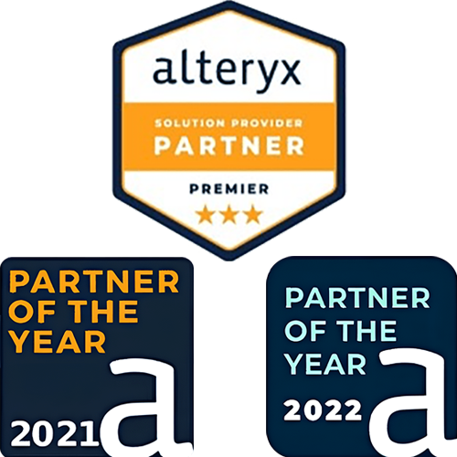 Alteryx プレミアパートナーのロゴ画像